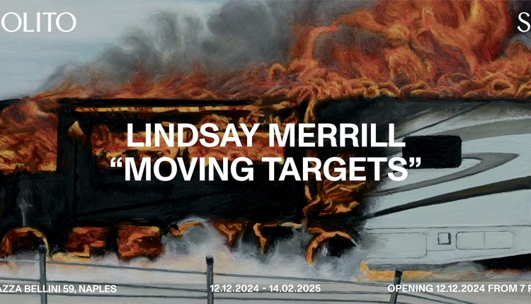 Moving Targets di Lindsay Merrill completa il programma 2024 delle Gallerie Solito: a cura di Vincent Vanden Bogaard. Merrill presenta per la prima volta in Italia una selezione di lavori inediti pensati specificamente per la Galleria S2 di Piazza Bellini.